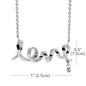 Scripted Love Necklace | To Daughter from Dad | I Love You