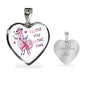 Llama Love Necklace | Luxury Necklace | Heart Pendant
