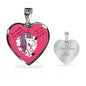 Valentine Unicorn | Luxury Necklace | Heart Pendant