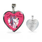 Valentine Unicorn | Luxury Necklace | Heart Pendant