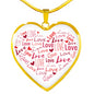 Love Necklace | Luxury Necklace | Heart Pendant