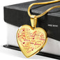 Love Necklace | Luxury Necklace | Heart Pendant Transparent