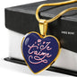 Je T'aime | Luxury Necklace | Heart Pendant