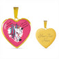 Valentine Unicorn | Luxury Necklace | Heart Pendant