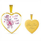 Llama Love Necklace | Luxury Necklace | Heart Pendant