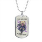 Video Gaming Pug Necklace | Military Chain | Dog Tag