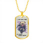 Video Gaming Pug Necklace | Military Chain | Dog Tag