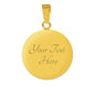 Valentine Fox Couple | Luxury Bangle | Circle Pendant
