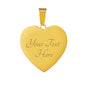 Valentine Unicorn | Luxury Bangle | Heart Pendant
