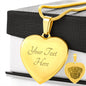 Pug Mandala Necklace | Luxury Necklace | Engraved Heart Pendant