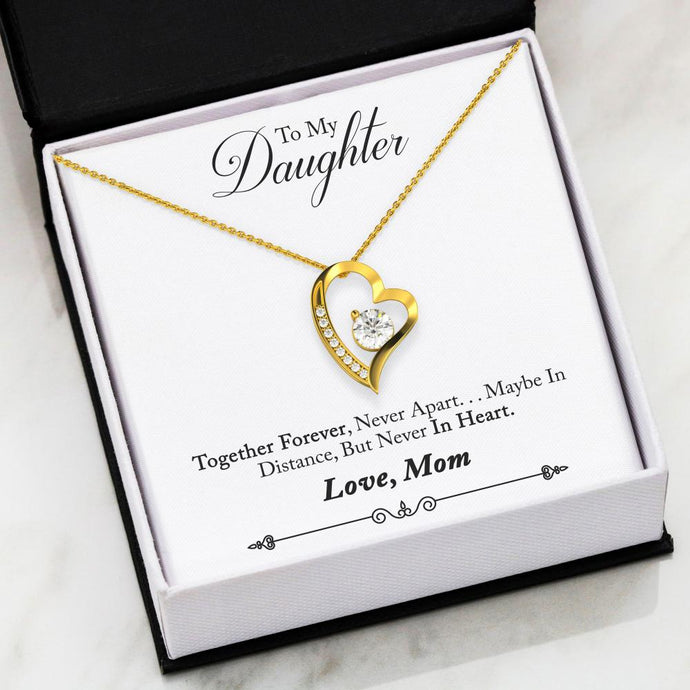 Forever Love Necklace | To Daughter from Mom | Together Foerever